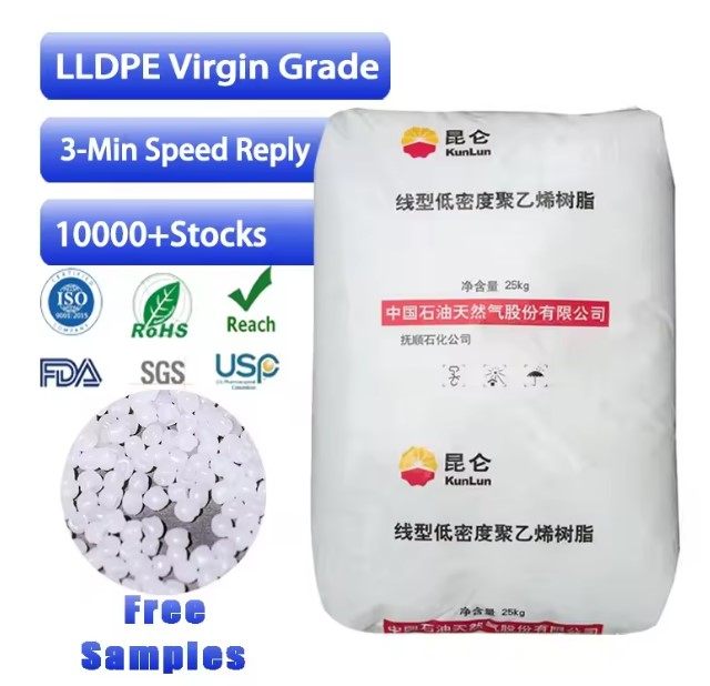 7042 virgin plastic granules price plastic granules polyethylene granules raw material lldpe polyethylene materials